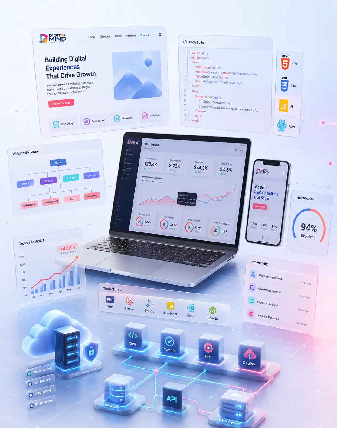 Responsive Business Website Rebuild